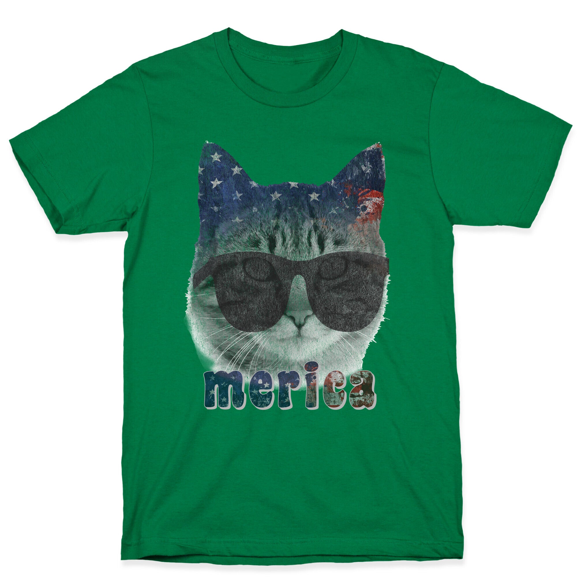 Merica Cat T-Shirt